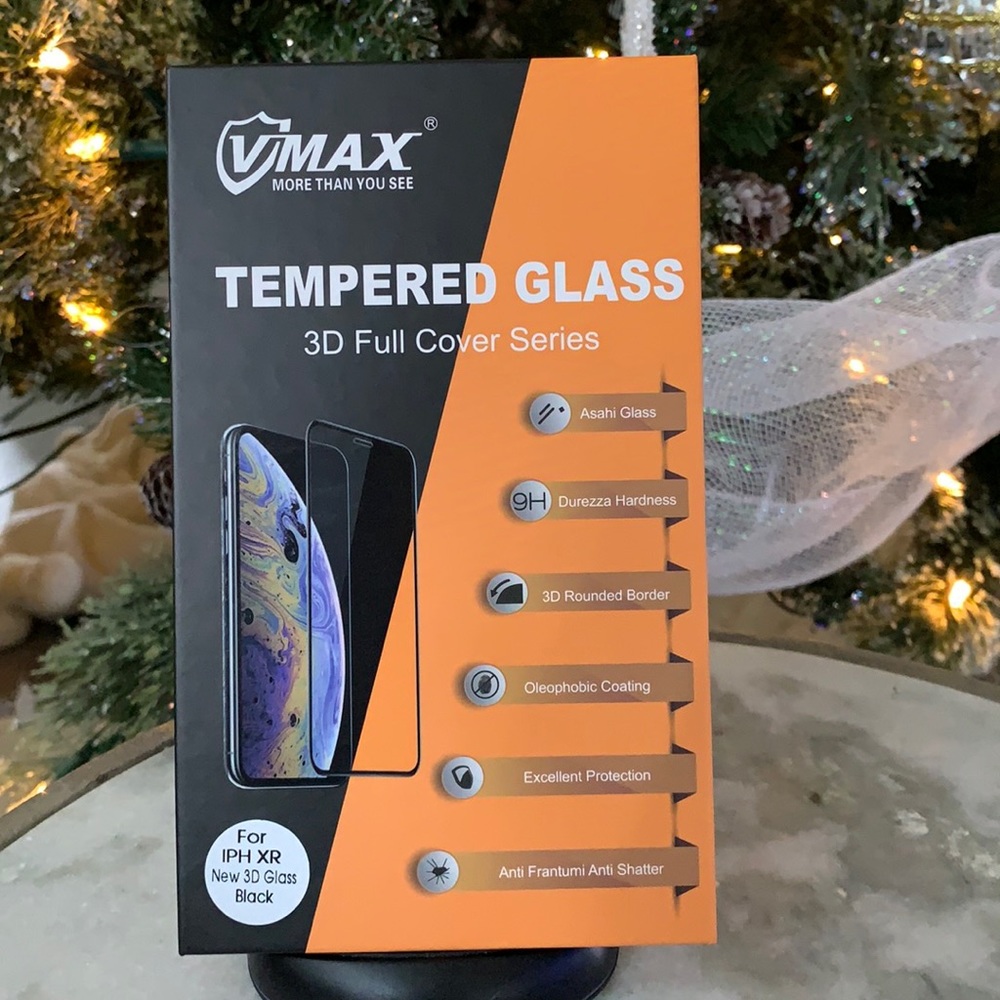 New Tempered glass 3D full cover series for iPhone X/XS, XR screen protector.